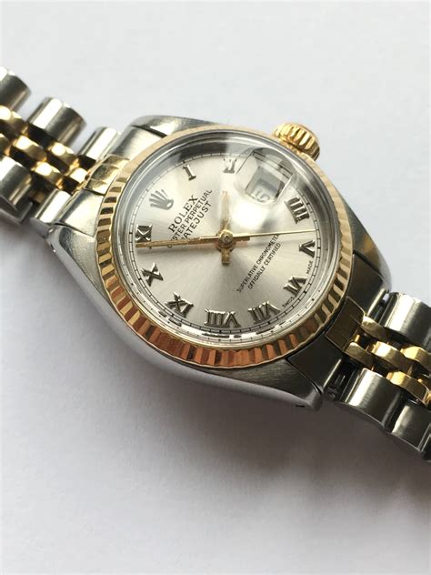 rolex damen stahl gold|lady datejust rolex watch.